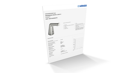 HANSA datasheet tool will generate a PDF with all the information you need 