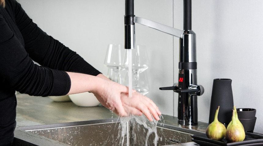 Kitchen faucets are increasingly functional