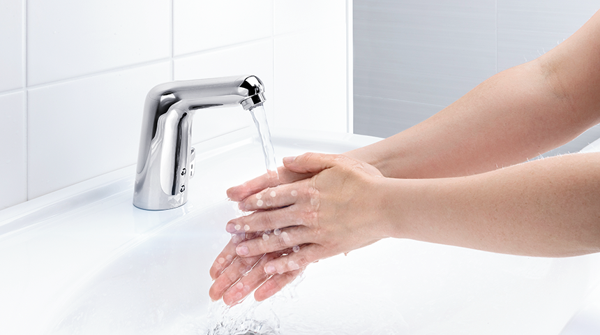 Ein Laminarstrahl bietet einen hohen Leistungsstandard und sorgt für das richtige Maß an Hygiene.