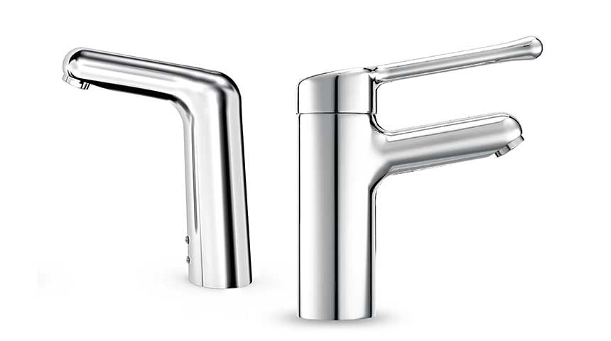 HANSAMEDIPRO medical faucets have minimal joints to prevent bacteria build-up