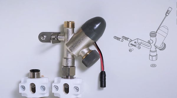 Připojení HANSA SMART ventilu k myčce nádobí