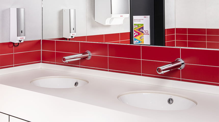 Wisa Xs Toiletset 04 Aqua Splash Metro Met Bril En Drukplaat | Complete Toiletsets - Megadump Tiel