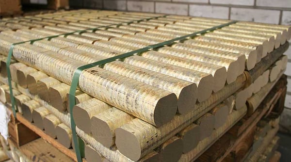 Dezincification resistant brass bars