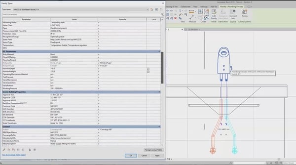 Chaque objet BIM propose les informations nécessaires au sujet du produit en lui-même