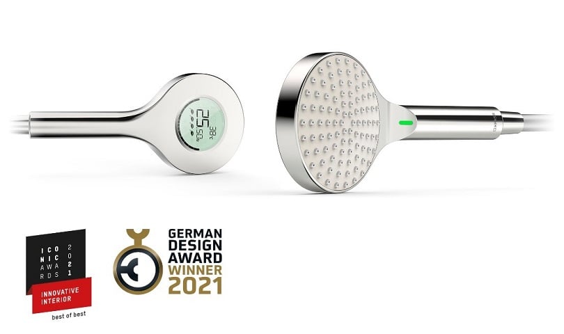 HANSA award winning digital hand shower