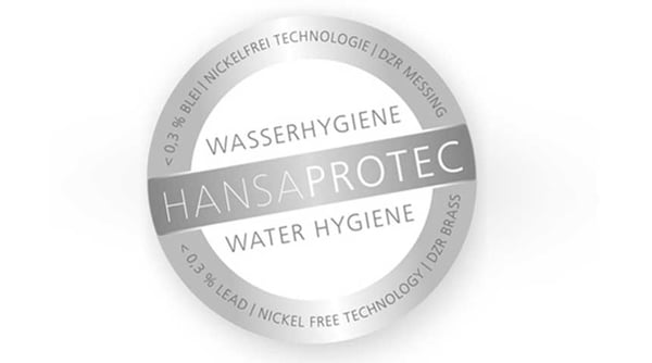 Zusätzliche Sicherheit bieten Küchenarmaturen mit dem HANSAPROTEC-System, wie die HANSATWIST. Hier sind alle Messingteile in Trinkwasserkontakt frei von Nickelbeschichtung und aus entzinkungsbeständigem Messing.