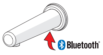 HANSAELECTRA – Grifería mural sin contacto disponible ahora con conexión Bluetooth®