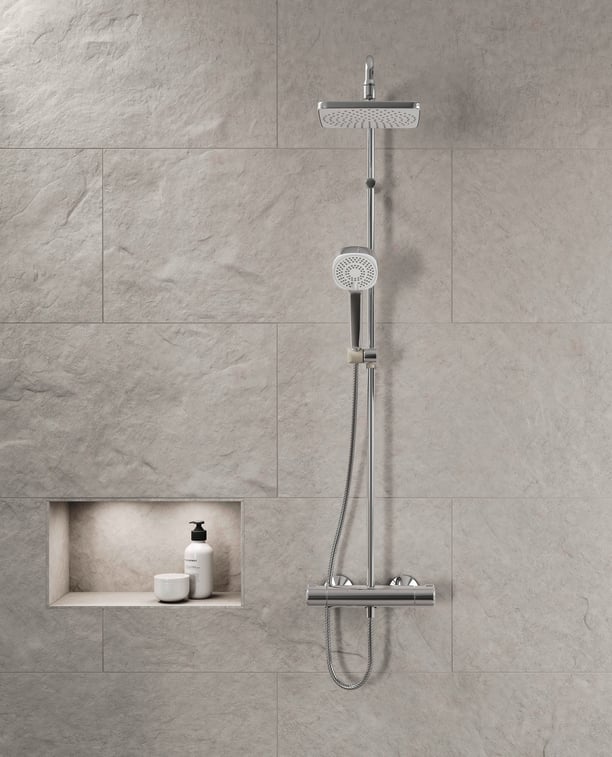 HANSAMICRA STYLE Wasser und Energie sparen mit einer neuen Serie moderner Duschsysteme